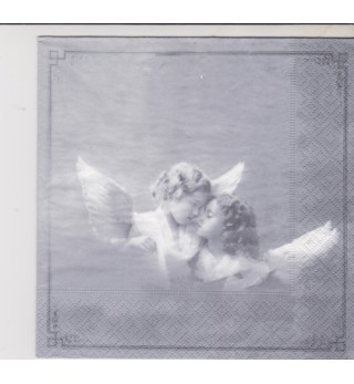 Салфетка Салфетка для декупажа 2 ангела А-10 (D) (Ангелы)